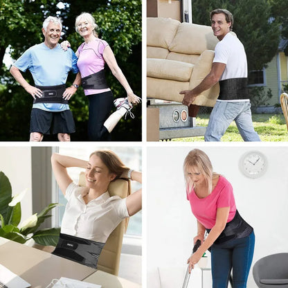Adjustable Lumbar Support Belt for Back Pain